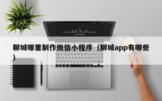 阳江聊城哪里制作微信小程序（聊城app有哪些）